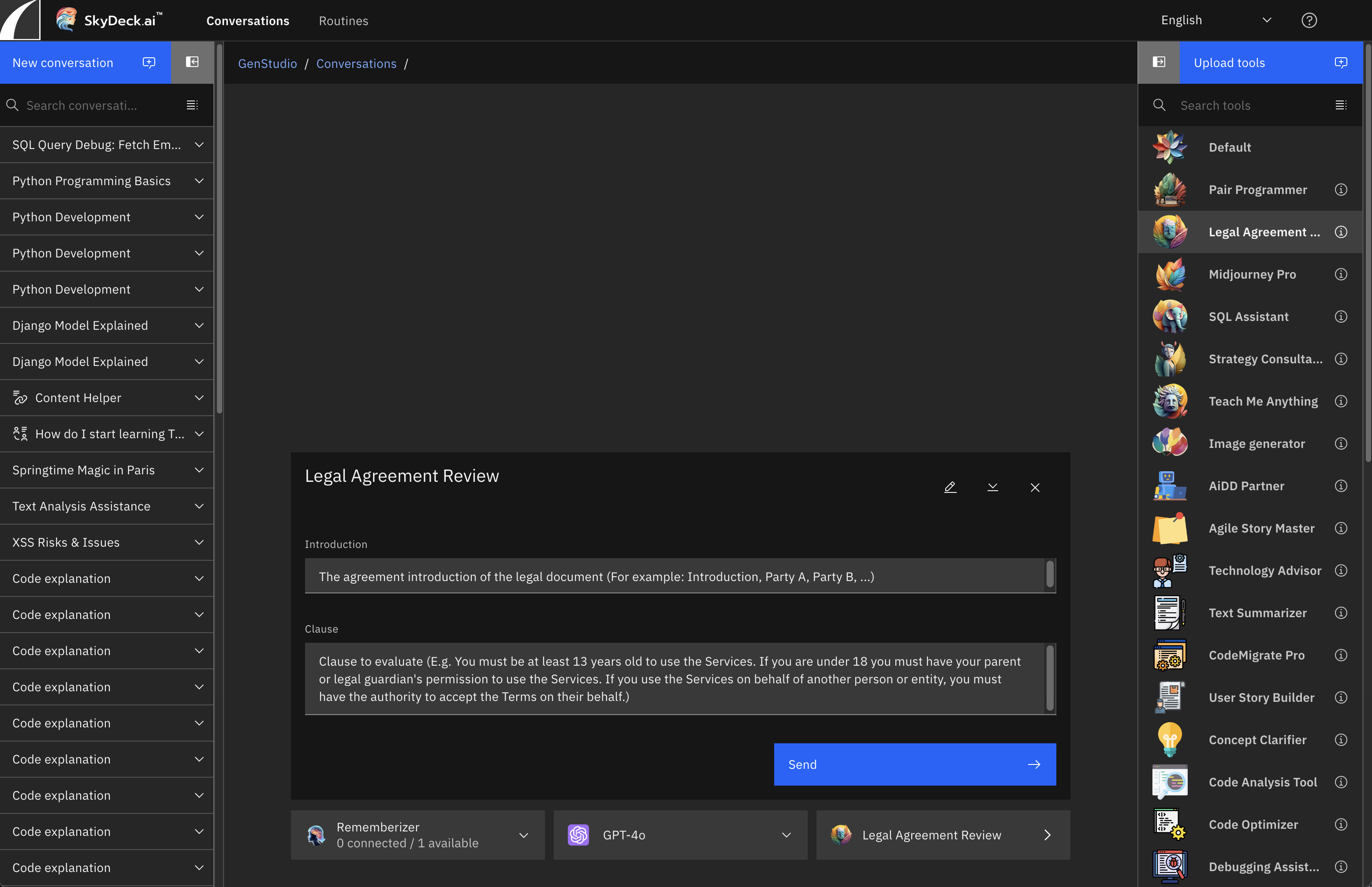 công cụ xem xét hợp đồng pháp lý